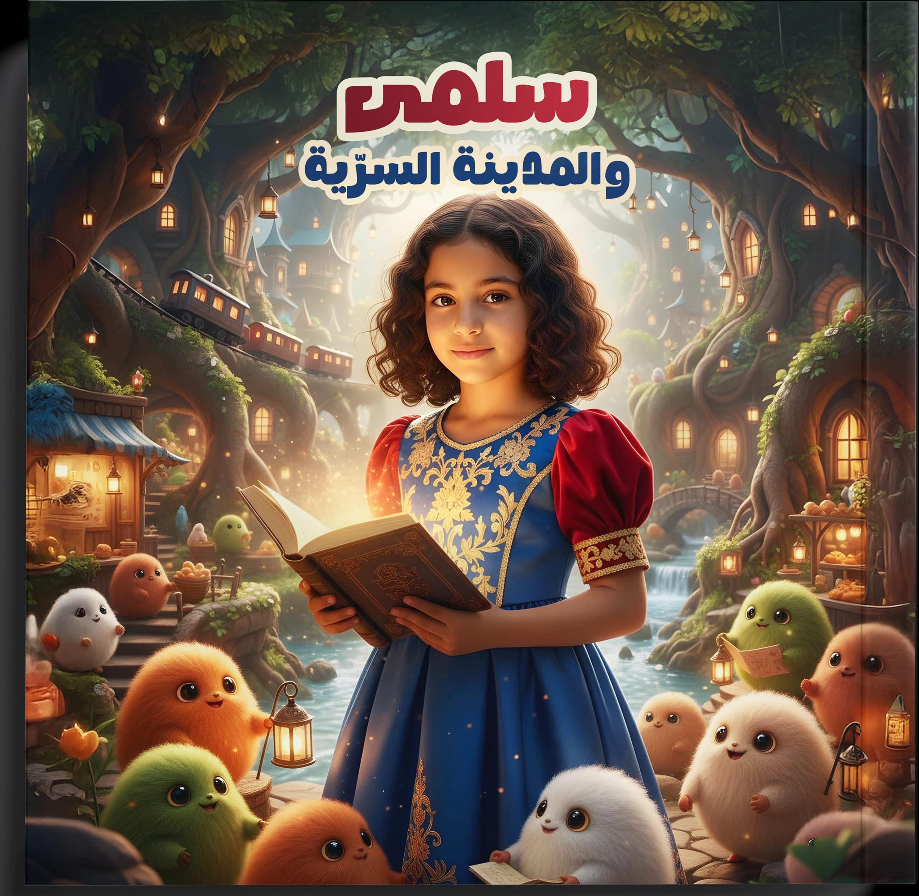 غلاف قصة سلمى والمدينة السرية