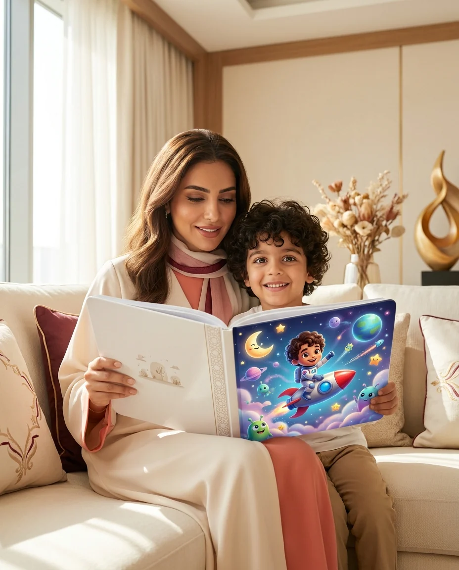 Hikayti Qatar personalized storybook hero