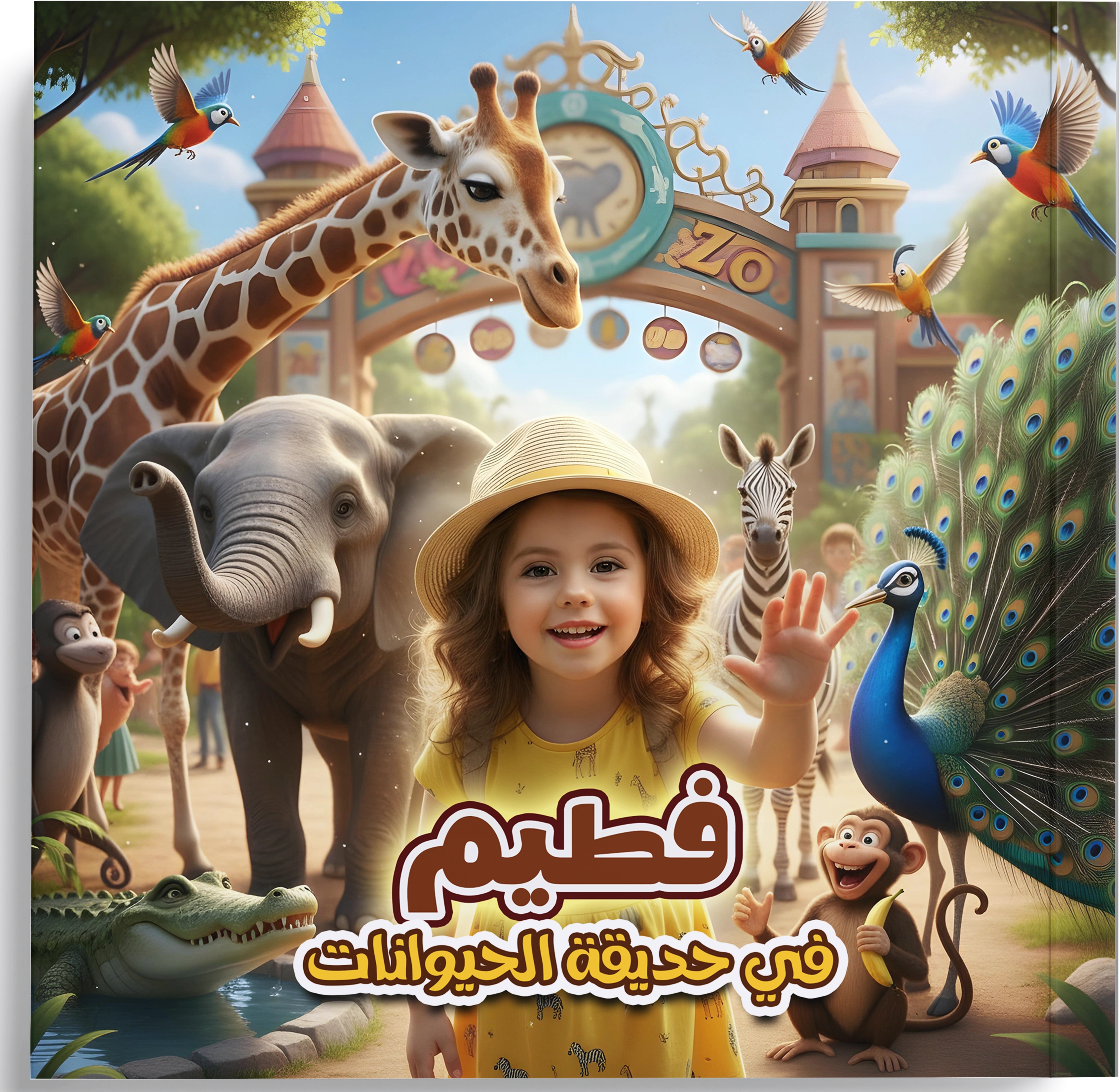 فطيم في حديقة الحيوانات